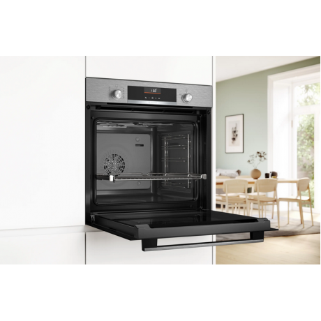 BOSCH HBG536ES4 Εντοιχιζόμενος Φούρνος 71lt 60cm Inox